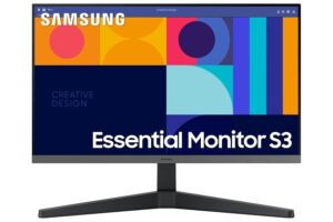 Samsung 24-inch (60.46cm) FHD, IPS, 100 Hz, 1920 x 1080 Flat Monitor