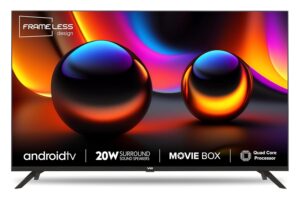 VW 80 cm (32 inches) Frameless Series HD Ready Android Smart LED TV VW32S